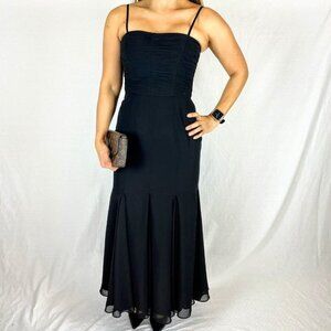 Jill Stuart Black Multi-Way Strapless Formal Gown
